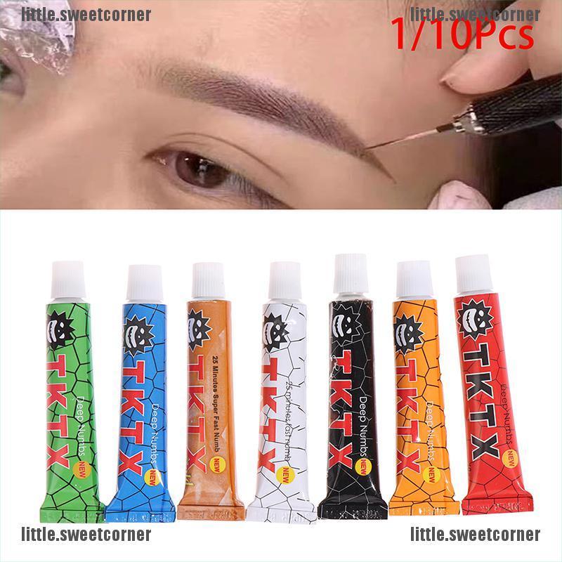 (Hàng Mới Về) Set 1 / 10 Kem Xăm Lông Mày Bán Vĩnh Viễn | BigBuy360 - bigbuy360.vn