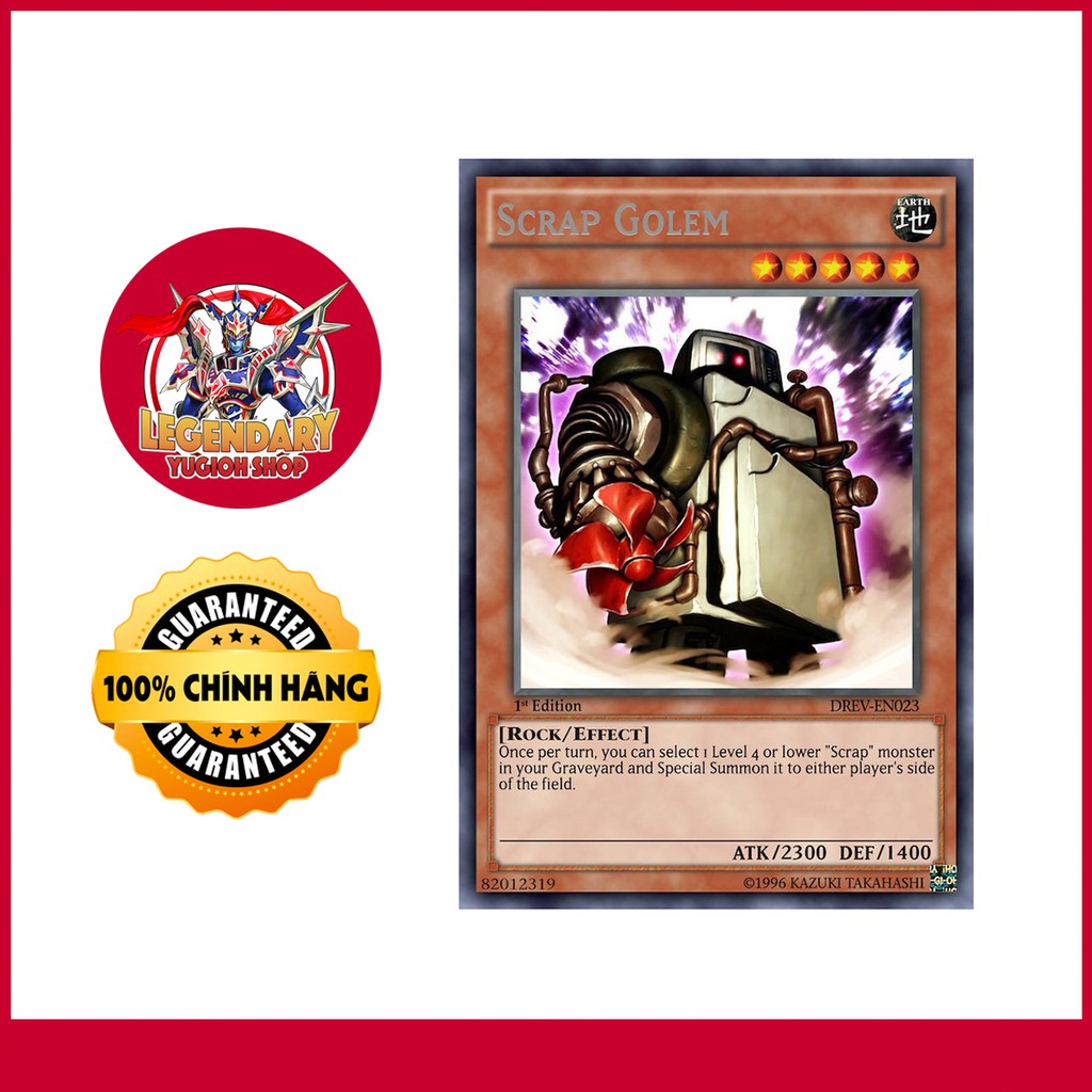 [EN-JP][Thẻ Bài Yugioh Chính Hãng] Scrap Golem