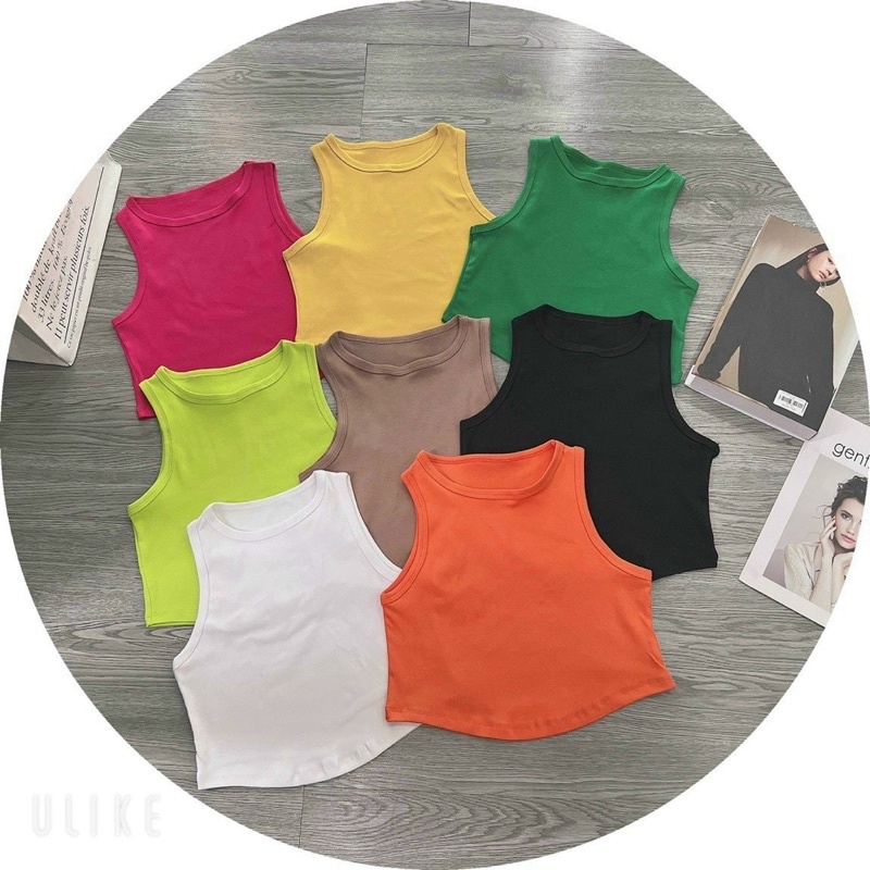 áo thun croptop 3 lỗ
