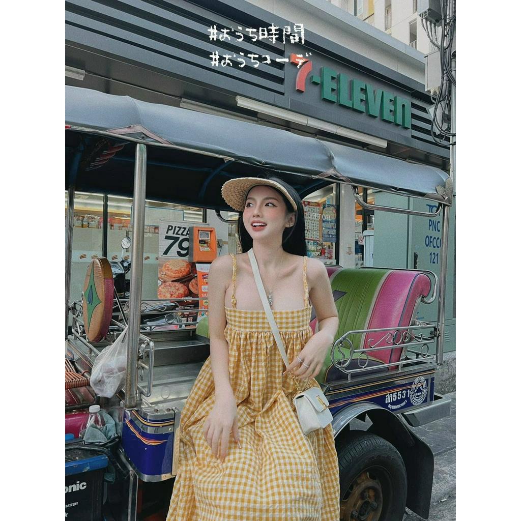 Váy đầm cúp ngực maxi dáng dài nữ 2 dây bín  có mút ôm body chất xốp mềm màu đen dự tiệc sang chảnh thời trang  aloha