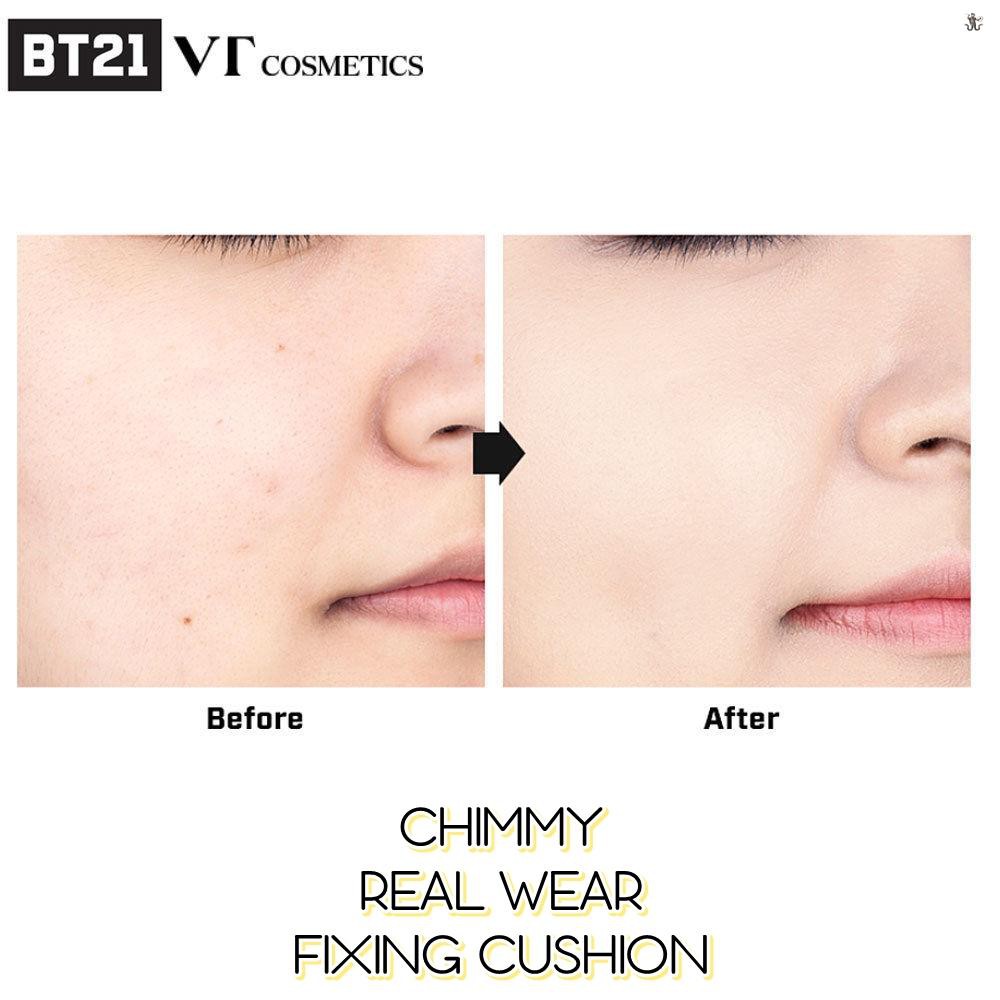 [PHẤN NƯỚC CHE PHỦ, DẠNG CUSHION] VT BT21 REAL WEAR COVER CUSHION | BigBuy360 - bigbuy360.vn