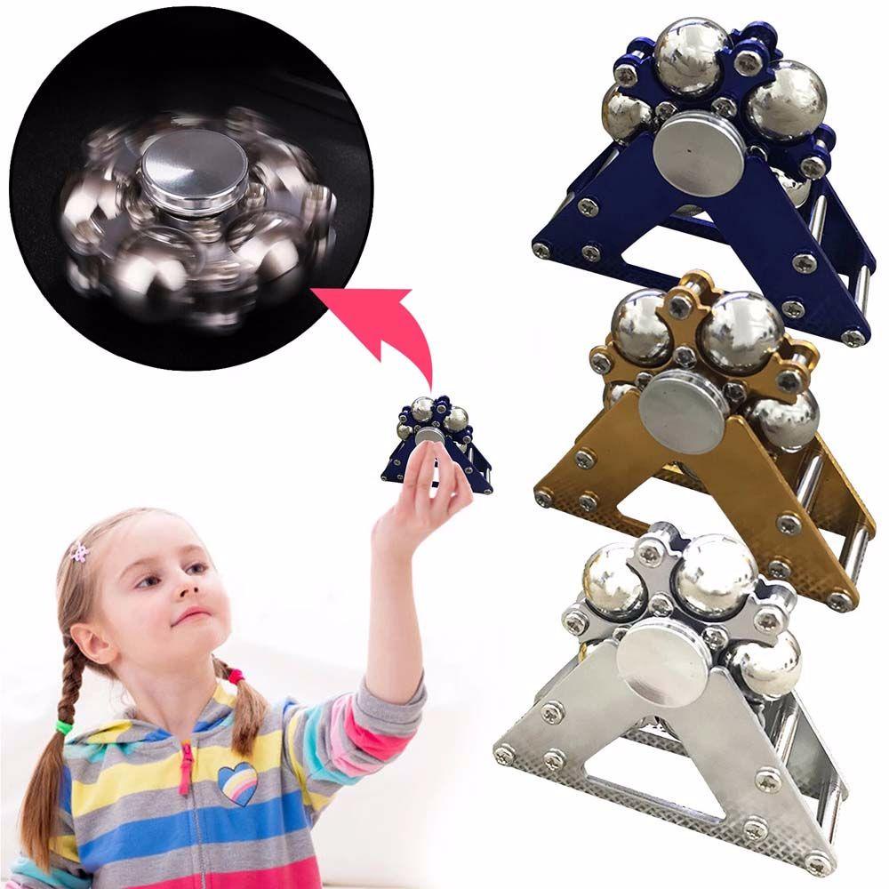 Con Quay Đồ Chơi Fidget Spinner AUGUSTINE Fidget Spinner BằNg ThéP Không Gỉ GiúP GiảM Stress Cho Trẻ Em / NgườI LớN