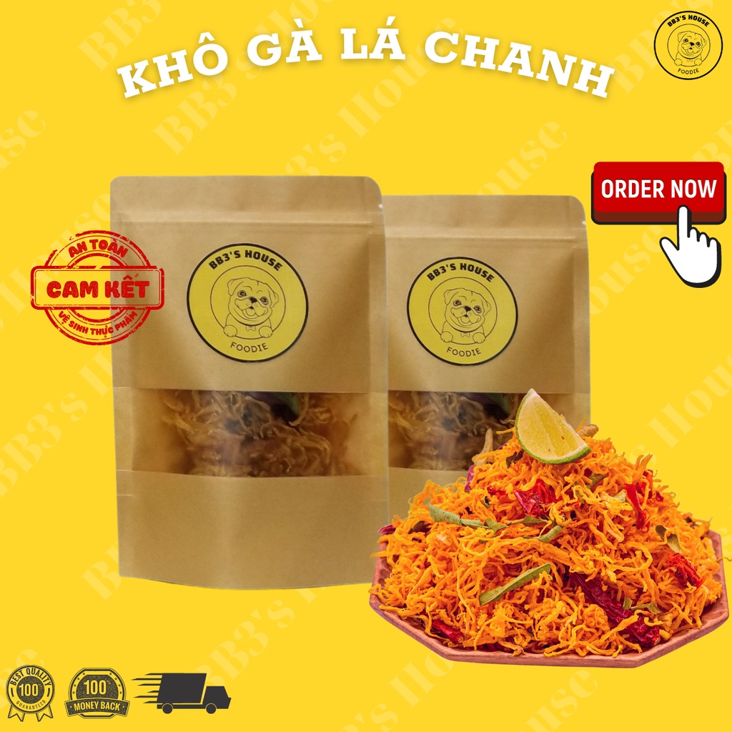 [Nhập mã BB3SUD1K] ƯU ĐÃI 1K cho 10 khách hàng -  Khô gà lá chanh (Loại 1) - Khô gà lá chanh mềm cam kết ATVSTP | BigBuy360 - bigbuy360.vn
