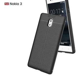 [Giá rẻ nhất ] Ốp lưng Nokia 3 silicon giả da Auto Focus