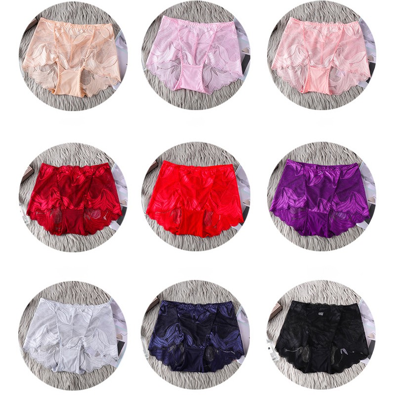 Quần lót Aoweinisi thiết kế ren không đường may thời trang quyến rũ cho nữ