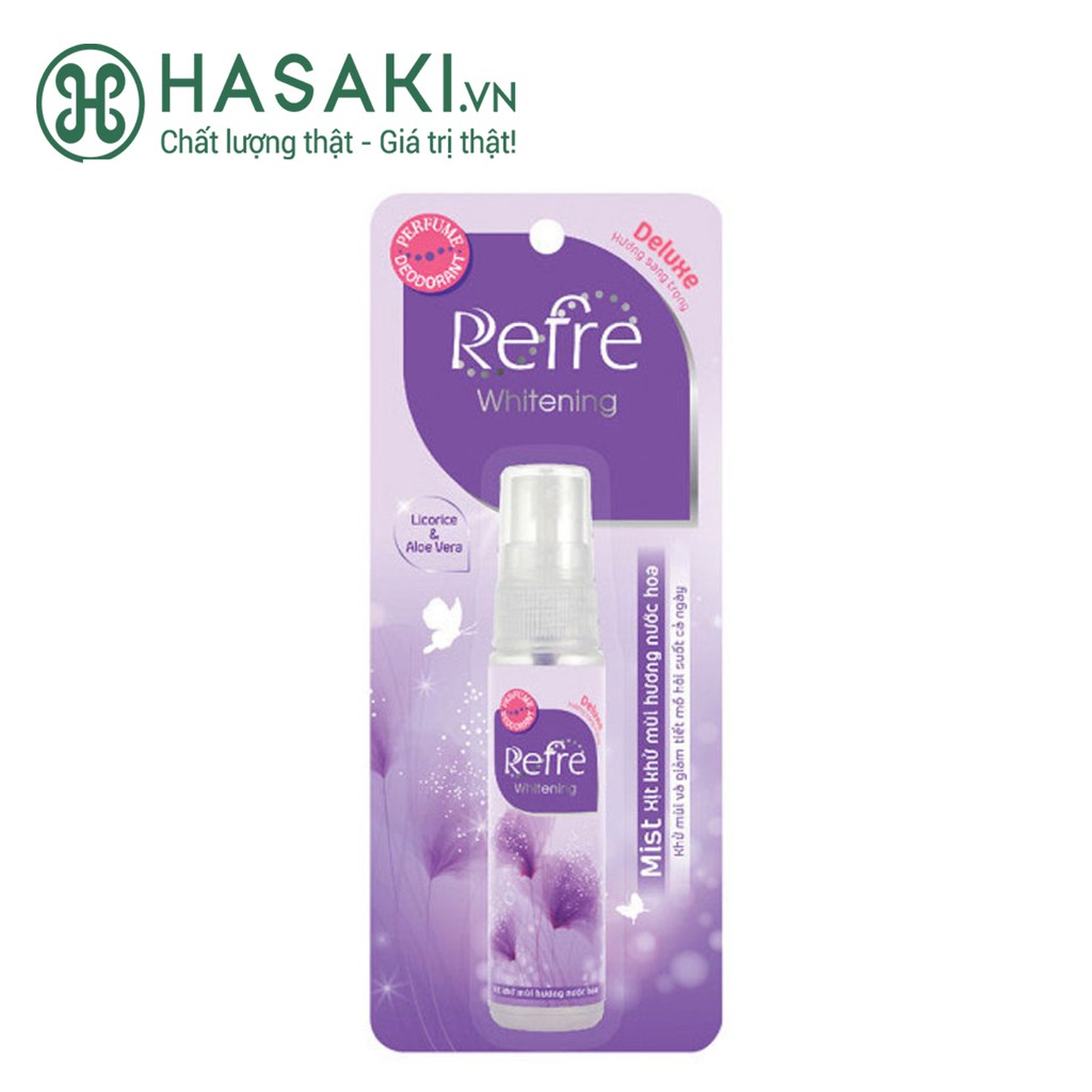 Xịt Khử Mùi Refre Whitening 30ml