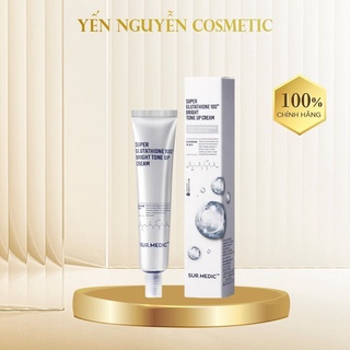 Kem Dưỡng Sur.Medic+ Nâng Tông & Làm Sáng Da 40ml Super Glutathione 100 Bright Tone Up Cream