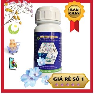 Nano đồng oxyclorua HLC - Thuốc trừ nấm bệnh cho hoa lan, hoa hồng, cây cảnh, cây ăn trái, cây trồng các loại, 250ml