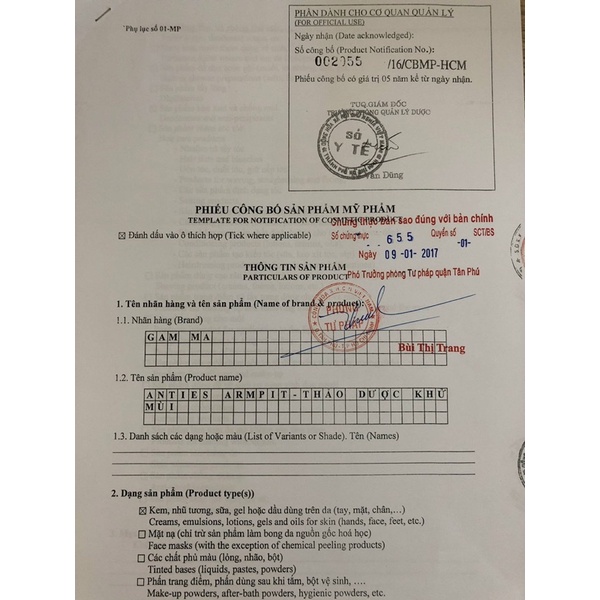 Thảo Mộc Khử Mùi Ngân Bình ngăn ngừa hôi nách