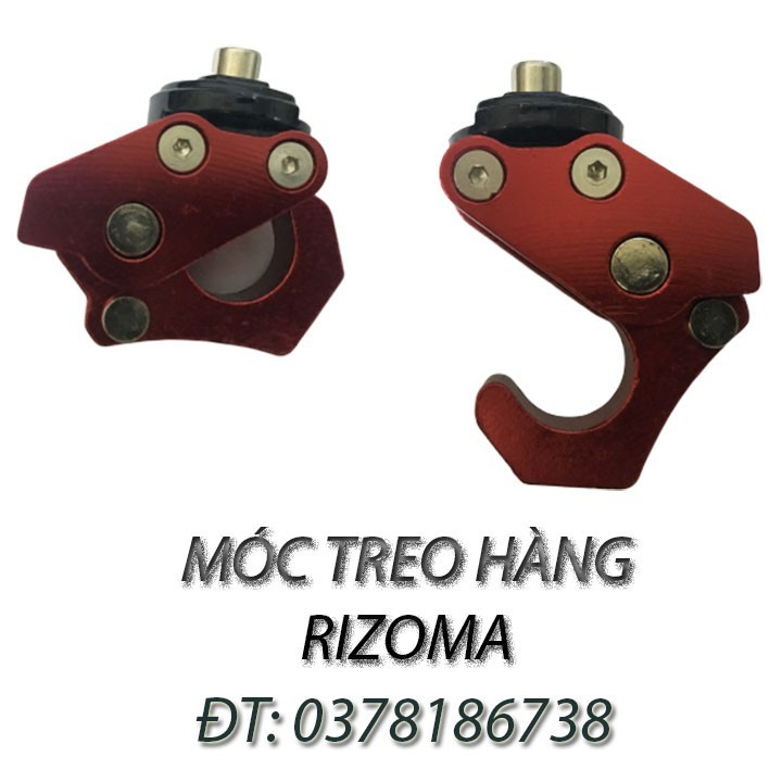 Móc treo hàng RIZOMA, treo hàng XE MÁY, móc treo HÀNG khớp GẬP