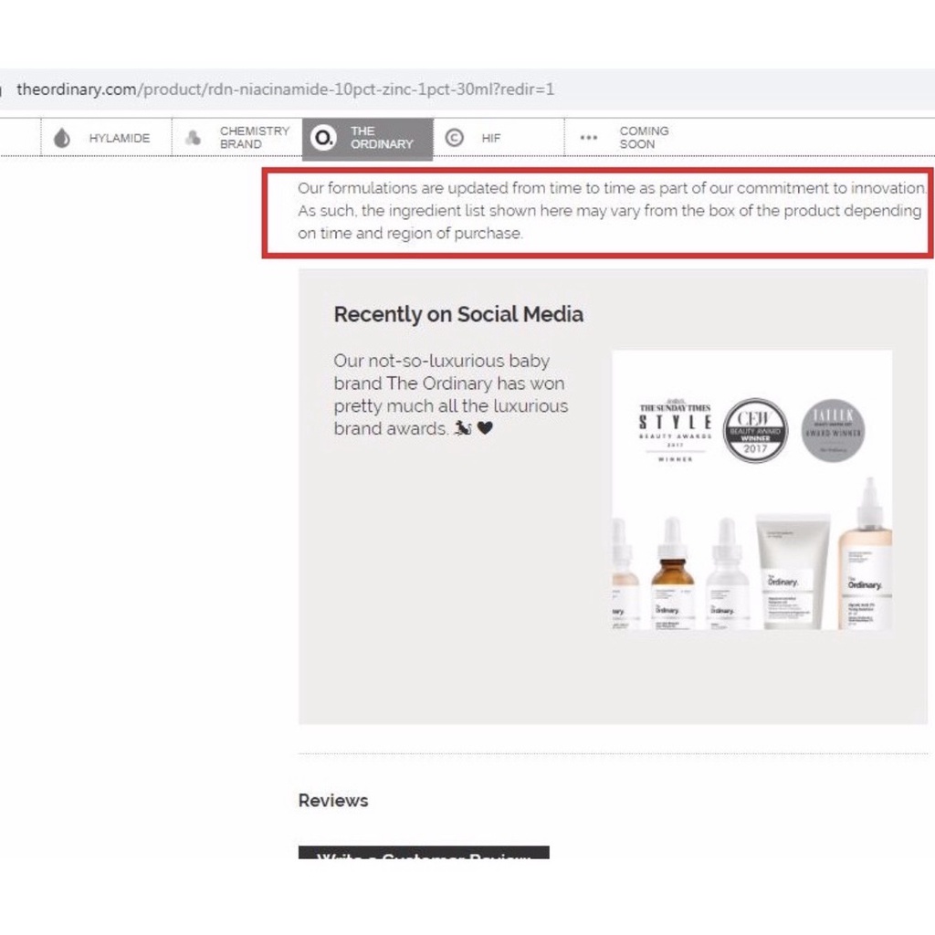 ( BILL CANADA )Toner tẩy da chết làm sạch Glycolic Acid 7% Toning Solution - The Ordinary | BigBuy360 - bigbuy360.vn