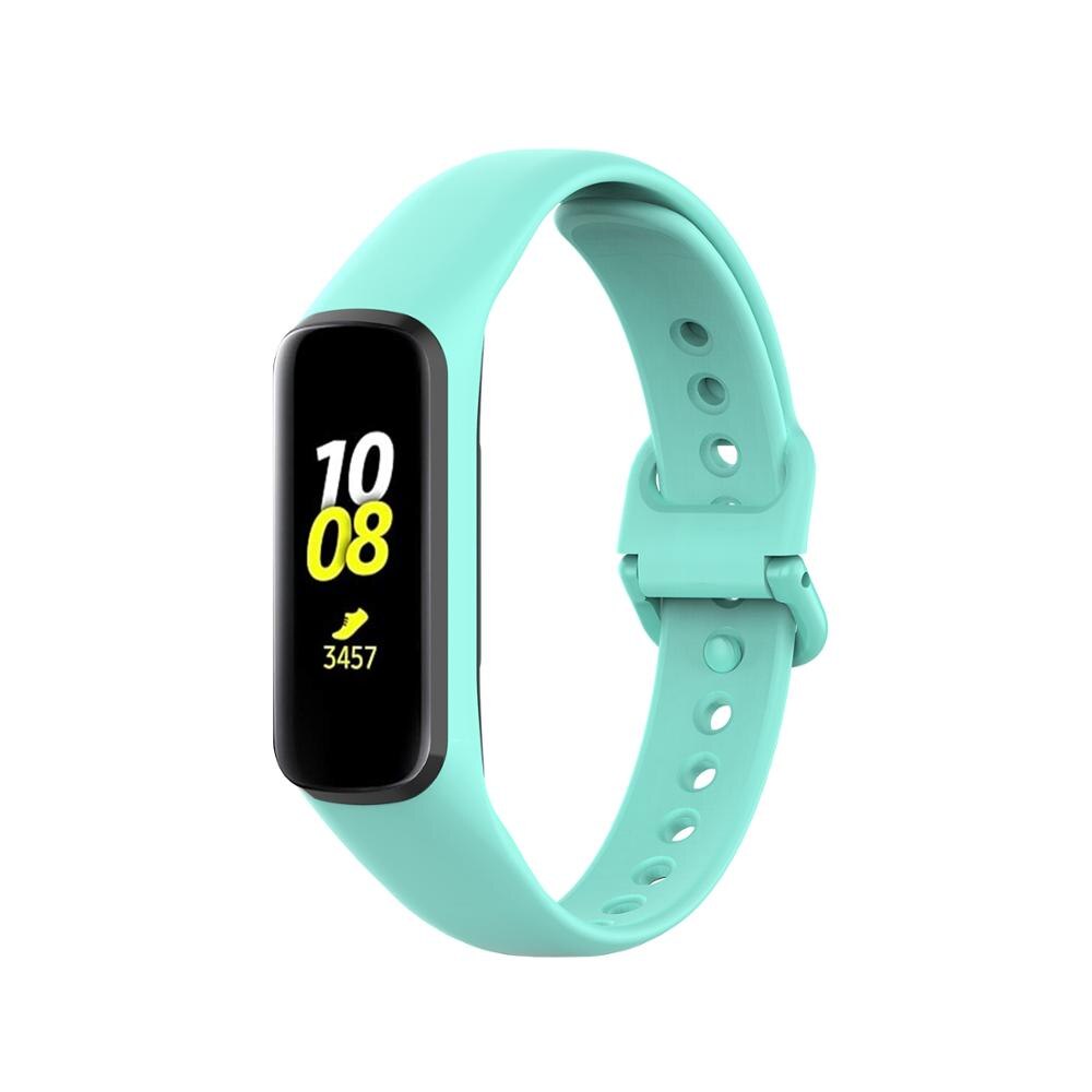 Dây đeo thay thế bằng silicon màu trơn cao cấp cho Samsung Galaxy Fit 2 Sm-R220