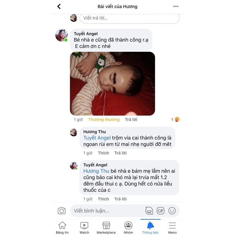 Bột cai sữa mẹo đông y