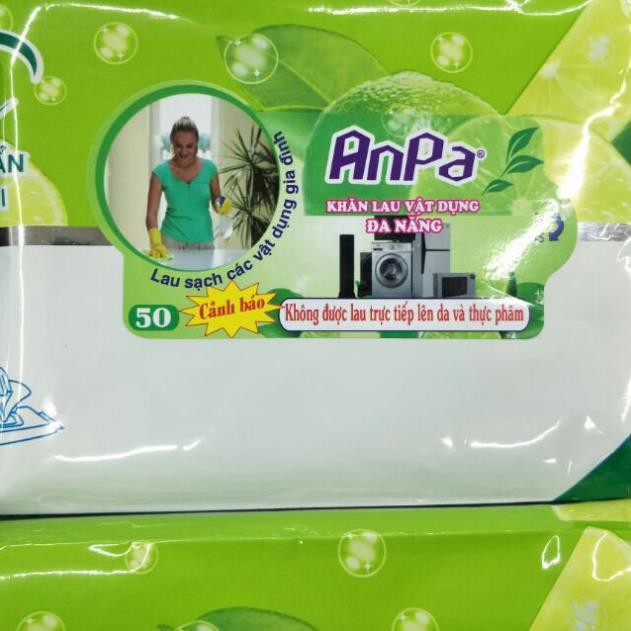 KHĂN ƯỚT ĐA NĂNG ANPA LAU BẾP LAU VẬT DỤNG SẠCH VẾT DẦU MỠ
