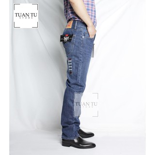 Quần Jeans Levis 501 form suông