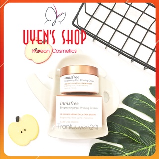 Kem dưỡng trắng da Innisfree Brightening Pore Priming Cream 50ml