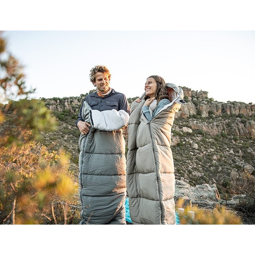 Túi ngủ cotton cao cấp có mũ trùm đầu du lịch dã ngoại văn phòng Naturehike NH20MSD02 - M180 M300 M400