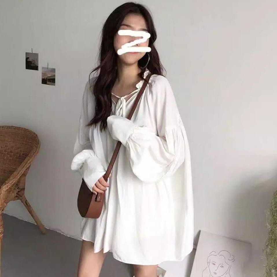 Đầm Mini Oversize Hàn Quốc 1177 (Xs-Xl)