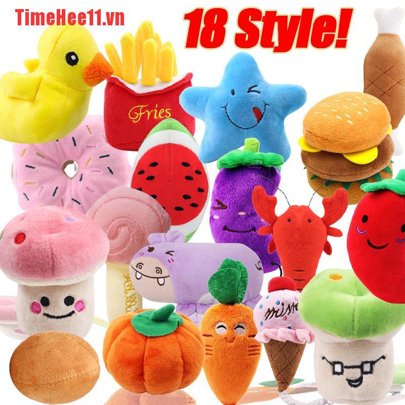 Đồ Chơi Nhồi Bông Hình Khúc Xương Mềm Mại Chống Cắn TimeHee11 Cho Thú Cưng