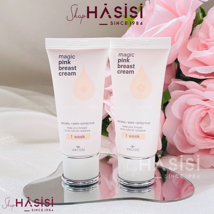 Kem Dưỡng Da Cho Vùng ngực VACOSI- Magic Pink Breast Cream 30ml