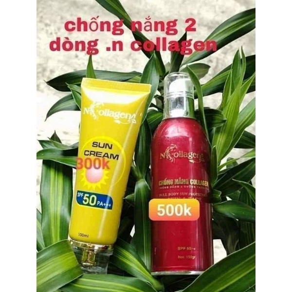 KEM CHỐNG NẮNG N'COLLAGEN _ TRẦN BÍCH NGÂN