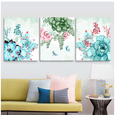 Combo 3 tranh số hóa bộ số 13/ set 3 tranh số hóa tự tô painting by number