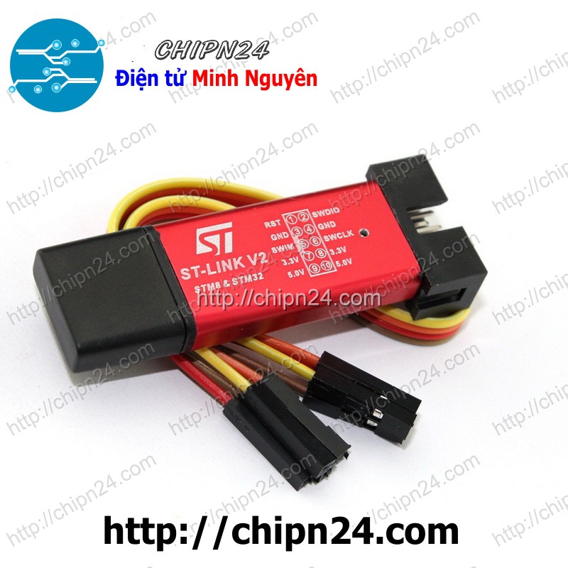 [1 CÁI] Mạch nạp ST-Link STLink V2 Mini