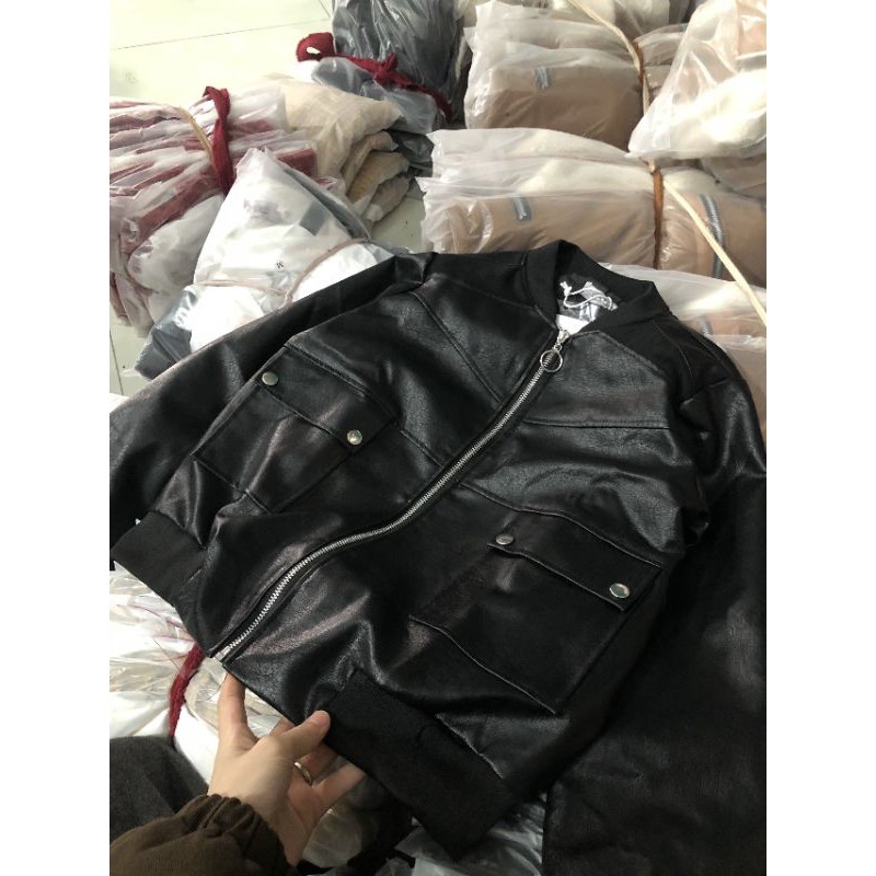 BÁN SỈ ÁO BOMBER DA SẦN | BigBuy360 - bigbuy360.vn