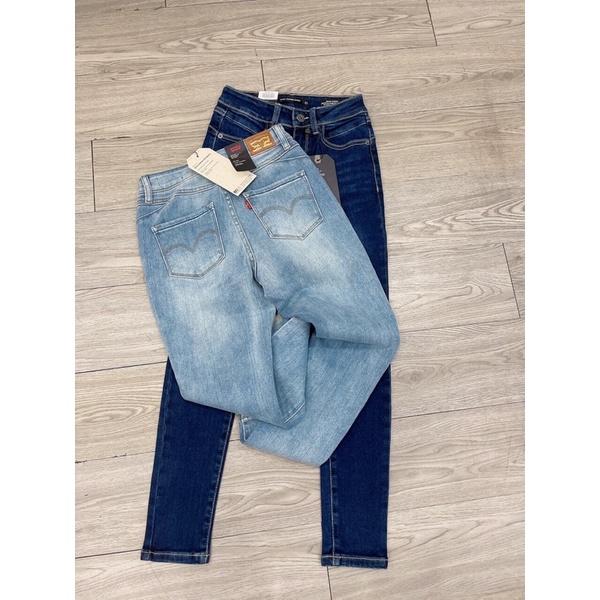 Quần jean skinny nữ lưng vừa L.e.v.i.s mid rise-hàng xuất xịn(ảnh thật)