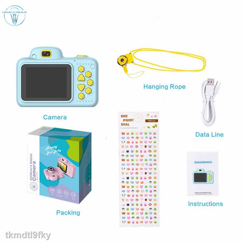 GENUINE Máy Ảnh Kỹ Thuật Số Mini 2.4 Full Hd 1920x1080 Cho Bé | BigBuy360 - bigbuy360.vn