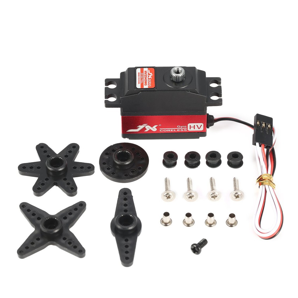 【điều khiển từ xa8/5】JX PDI-HV2545MG HV Metal Gear Digital Coreless Gyro Tail Servo for RC Airplane