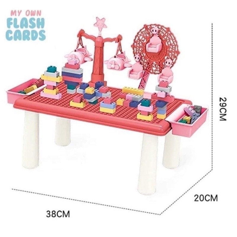 Bộ đồ chơi ráp hình 69 chi tiết cho bé trai và bé gái 3-5 tuổi