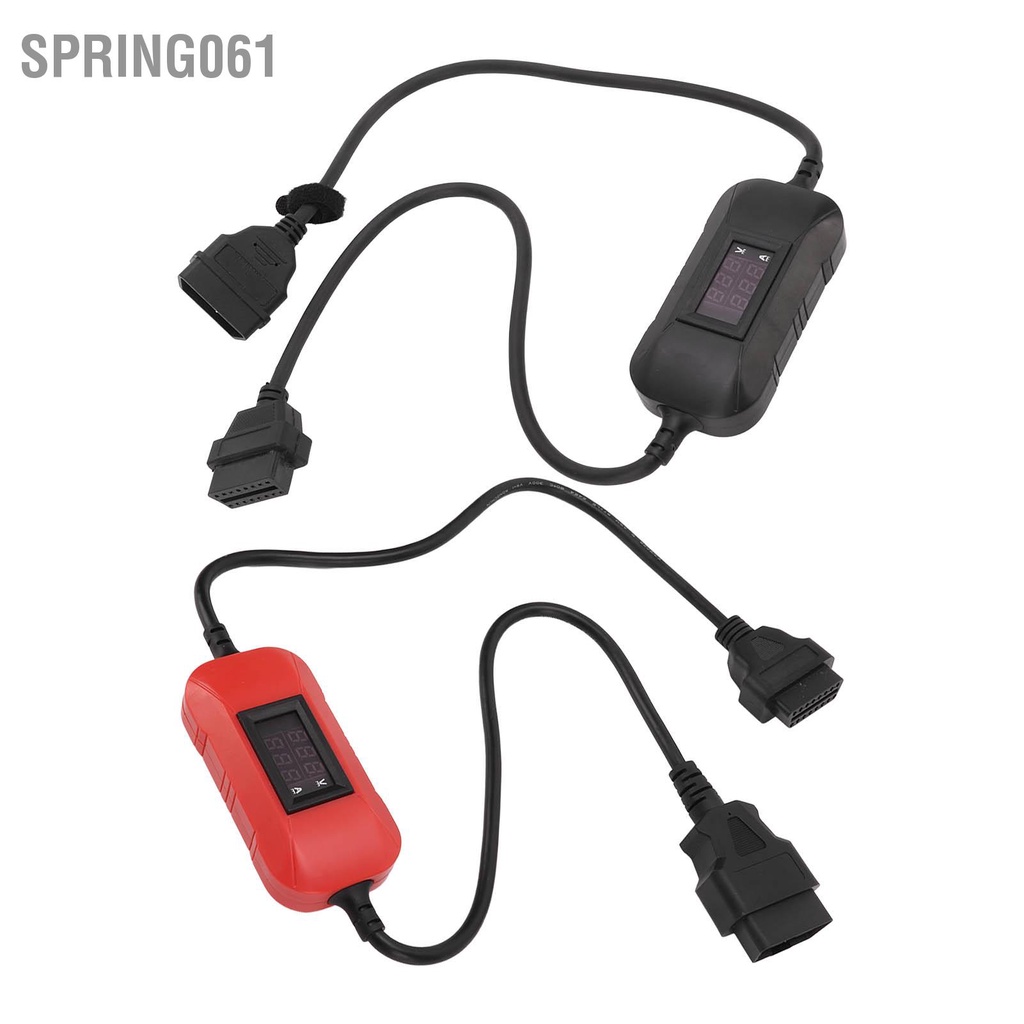 [Hàng sẵn] Cáp chuyển đổi máy quét 12‑24V OBD2 Fit X431 Easydiag 2.0 / 3.0 GOLO ABS Chịu nhiệt cho xe tải hạng nặng Diesel【Spring061】