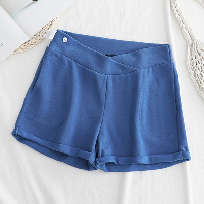 Quần Legging Lưng Thấp An Toàn Phong Cách Hàn Quốc Thời Trang Mùa Hè Cho Mẹ Bầu