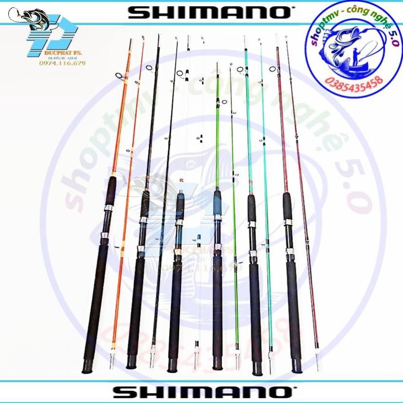 Cần câu máy 2 khúc đặc Shimano Siêu khỏe đủ size 1m35 -> 2m7