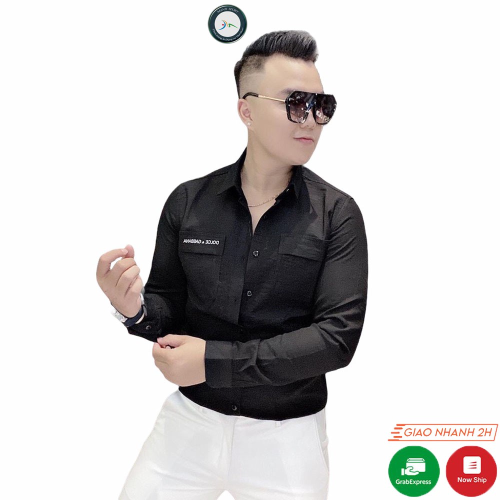 Áo Sơ Mi Nam Dài Tay Màu Cam Đất Có Túi Chất Vải Đũi Xước Chống Nhăn Form Body [11] | BigBuy360 - bigbuy360.vn