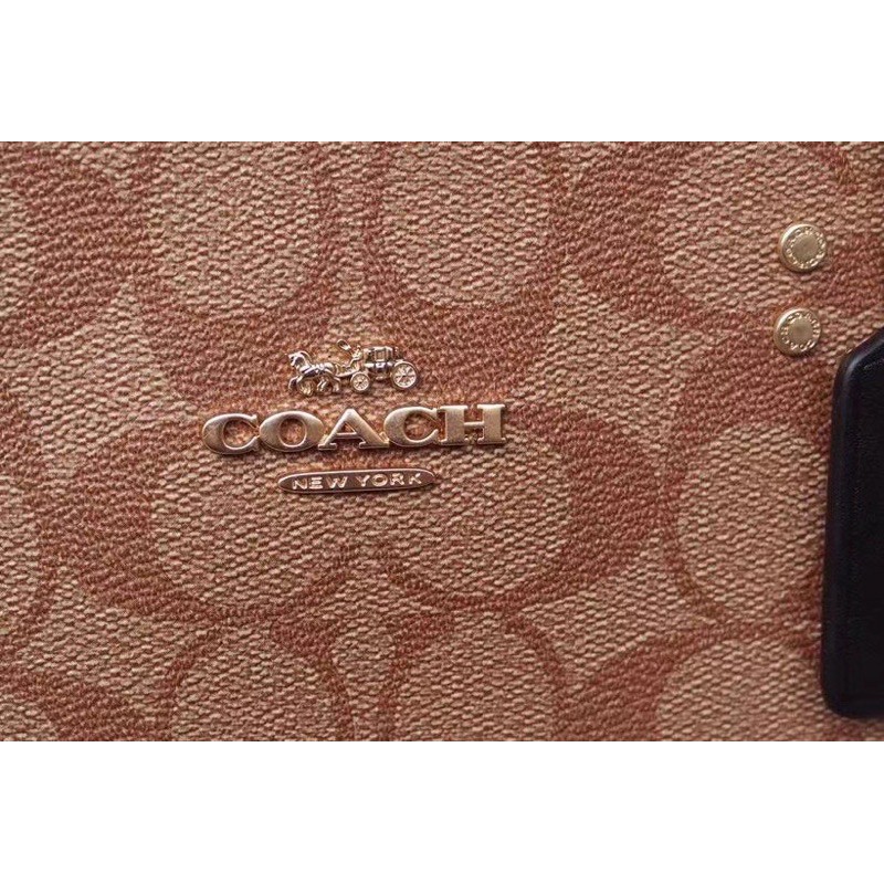 🎀 TÚI SẴN ĐÓN TẾT 🧧- TÚI COACH DA CARRYALL 91384