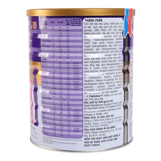 Sữa bột Pediasure BA 1+ 1kg6 [Date cập nhật]