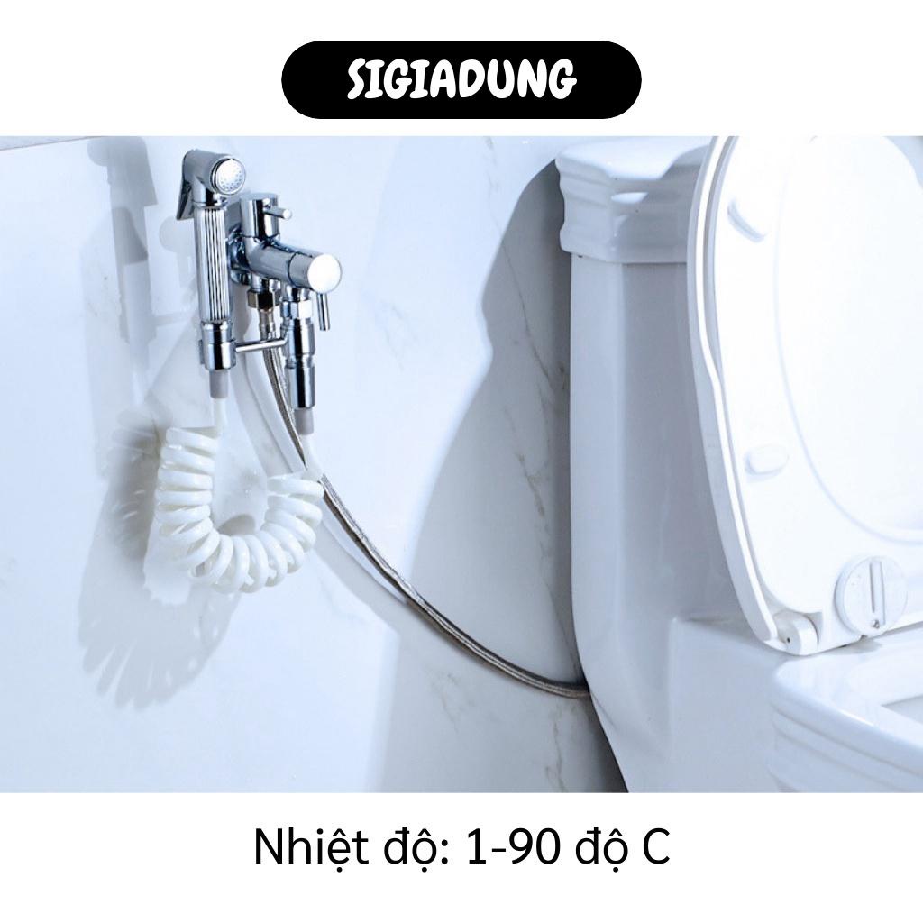 [SGD] Dây Lò Xo Xịt Vệ Sinh - Dây Vòi Xịt Chiều Dài 150cm Nối Vòi Sen Linh Hoạt 8677