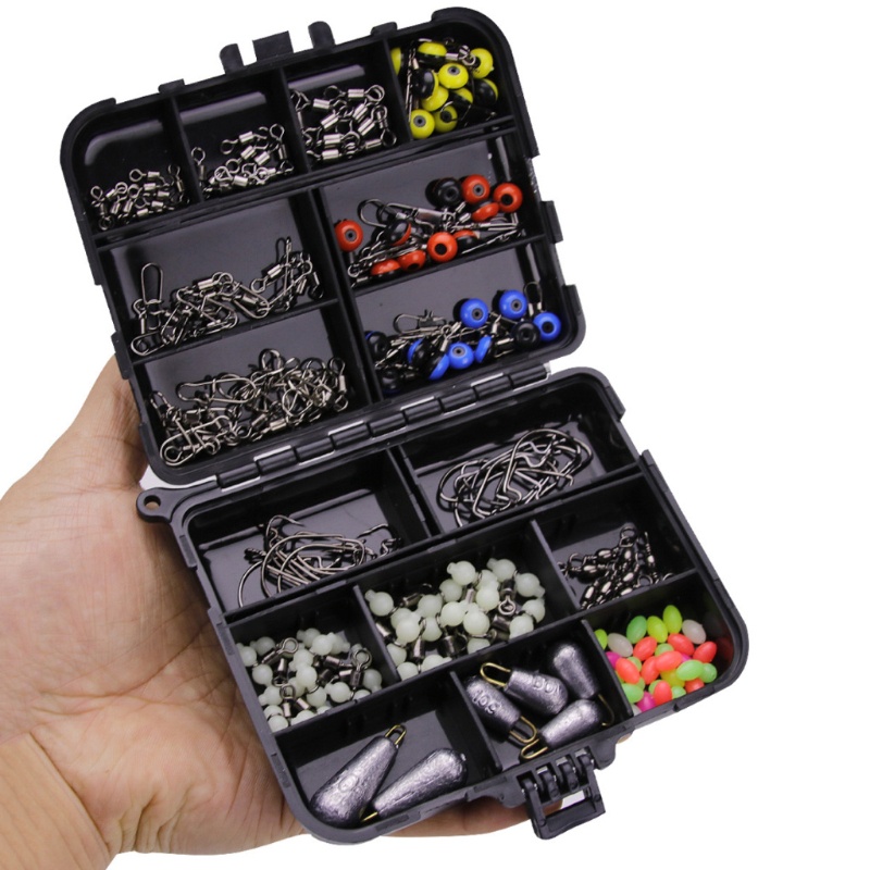 QQ Hộp 177 Phụ Kiện Câu Cá Chuyên Dụng Chất Lượng Cao