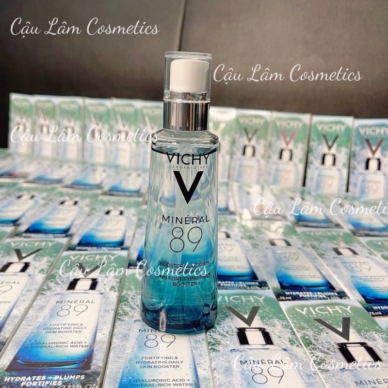 75ml Dưỡng chất cô đặc Vichy Mineral 89 Skin Fortifying Daily Booster 75ml