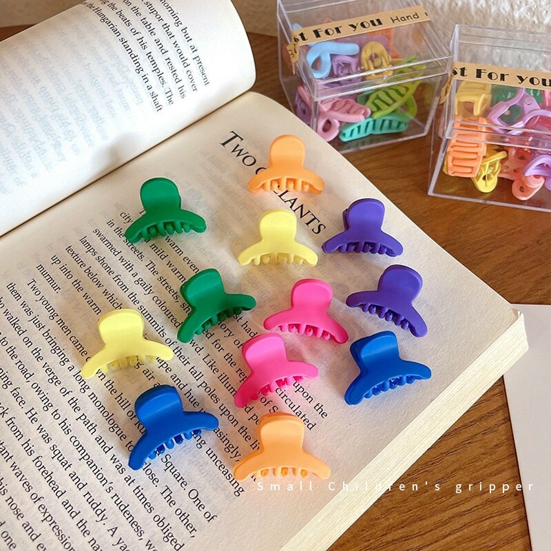 Set 10 Kẹp Tóc Mini Siêu Dễ Thương Cho Bé