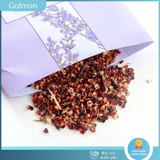 Túi thơm thảo mộc treo quần áo phòng khách ô tô hương thơm tự nhiên có móc treo tiện lợi Golmon