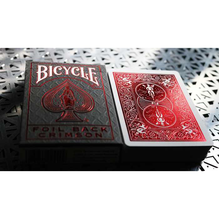 Bài tây ảo thuật chính hãng từ Mỹ: Rider Back Crimson Luxe (Red) Version 2 by US Playing Card