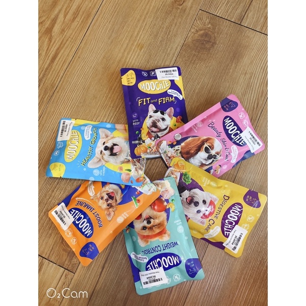pate moochie dạng hủ và gói cho chó 85gr
