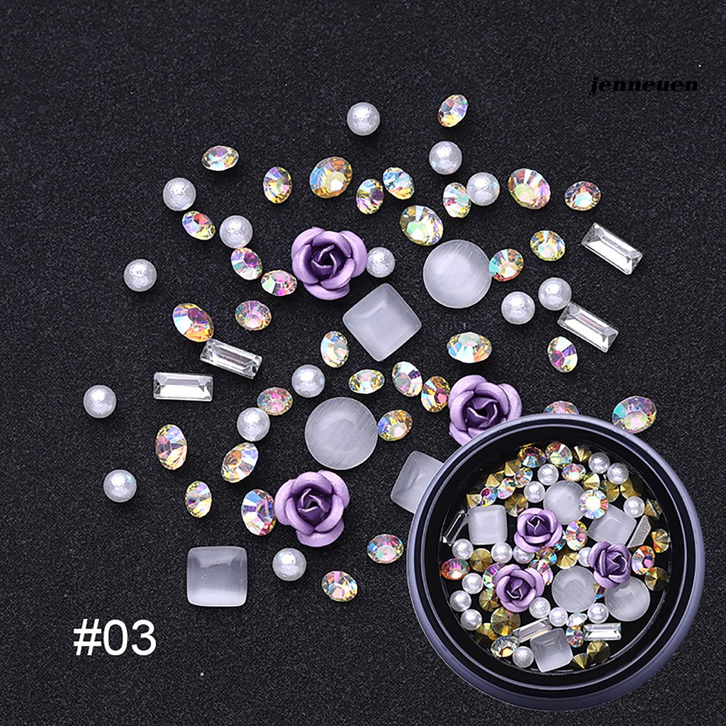 Hộp phụ kiện trang trí móng tay nghệ thuật chất lượng cao