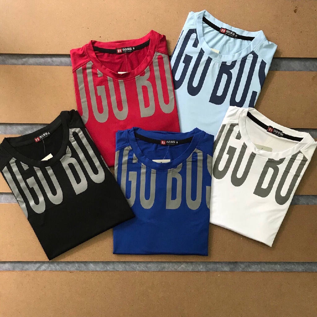 ÁO THUN NAM THỂ THAO CỔ TRÒN IN CHỮ VẢI MÁT LẠNH ĐA DẠNG MÀU SẮC - LZ FASHION - PS056 | BigBuy360 - bigbuy360.vn