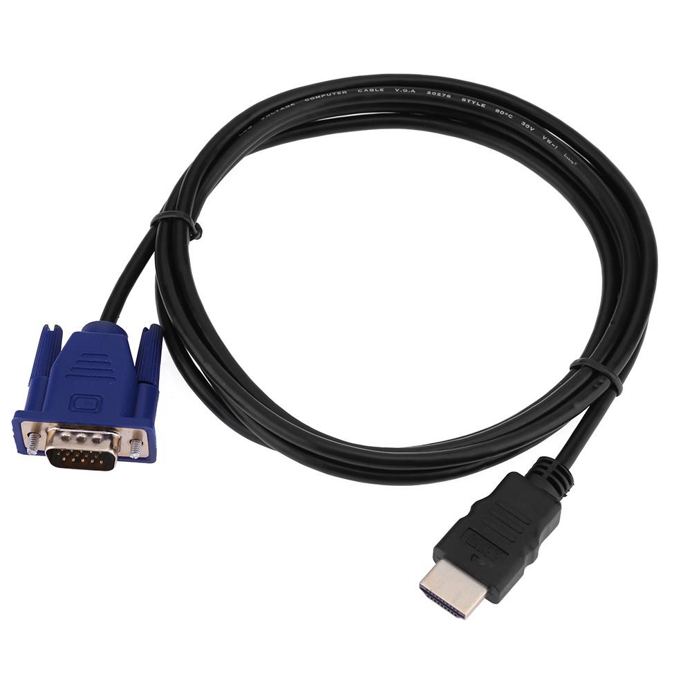 Dây cáp chuyển đổi cổng HDMI đực sang VGA đầu đực chuyên dụng