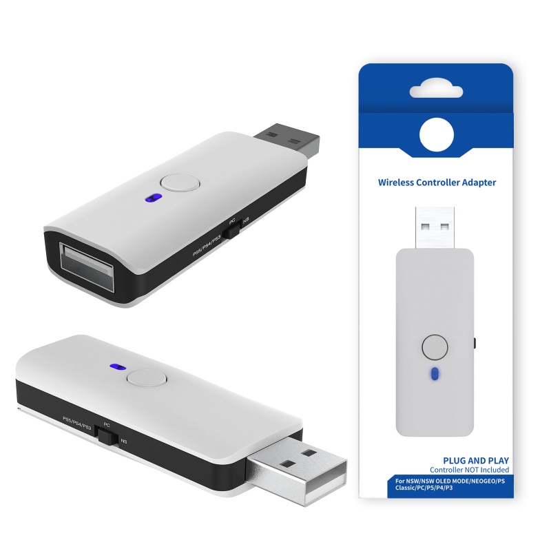 Bộ Thiết Bị Chuyển Đổi Kết Nối Bluetooth Không Dây Chuyên Dụng Cho Switch PC Xbox One Và Phụ Kiện