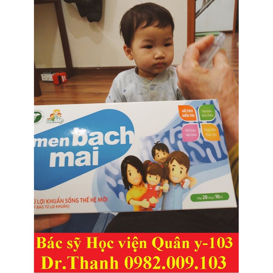 Men sống bạch mai thế hệ mới (dùng cho táo bón,tiêu chảy,kém ăn chậm lớn,men Gold vi sinh) | BigBuy360 - bigbuy360.vn